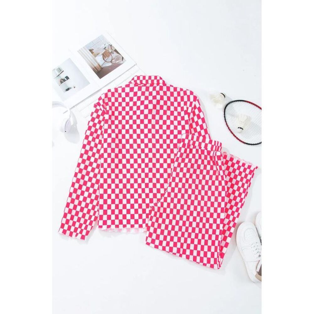 Everyday the Label Women Plaid Sets - Picture 3 of 4